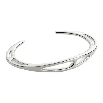 HERMES 925 Sterling Silver Bracelets Unisex Silver