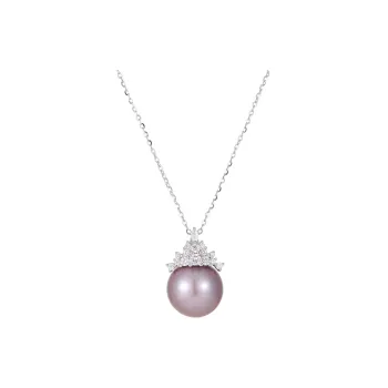 VIOLET S925 Silver Necklaces Women's