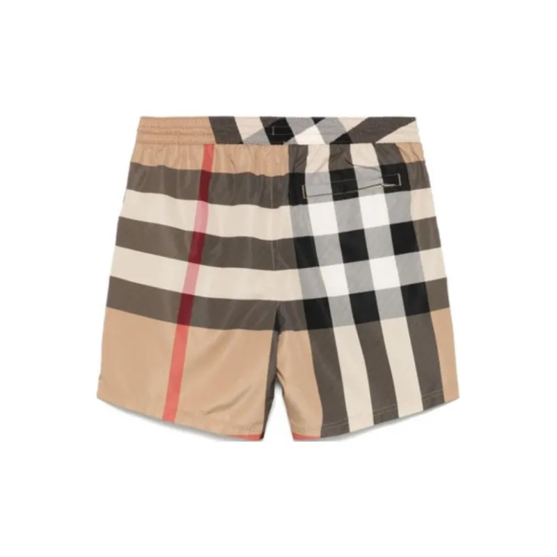 Burberry Check Swim Shorts-1