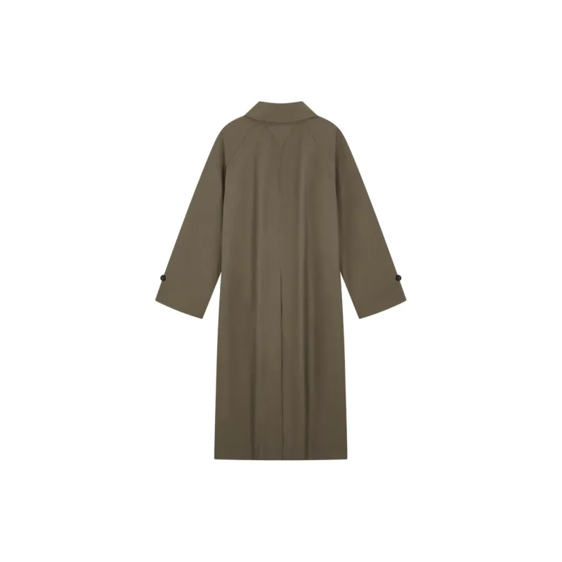Tommy Hilfiger Trench Coat Women's Dark Coffee-1