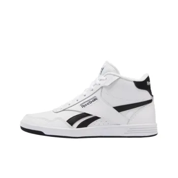 Reebok Club High Top Anti-Slip Wear-Resistant High-Top Skateboard Shoes Women's Black White