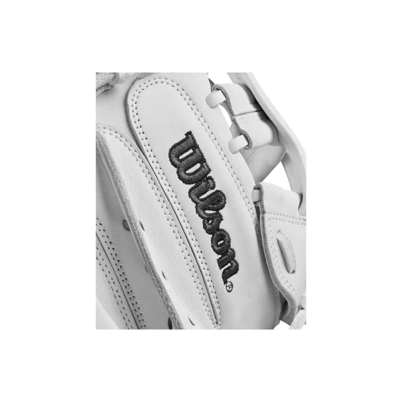 Wilson Baseball Gloves Catcher's Glove Leather Unisex White-3