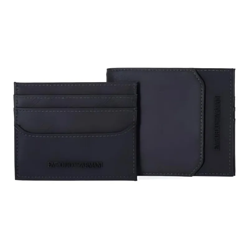 EMPORIO ARMANI Polyurethane Combo Set Men's Blue-0
