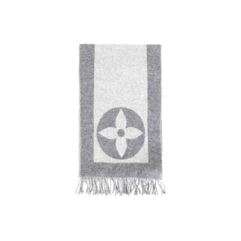 LOUIS VUITTON Wool Scarves Unisex-1