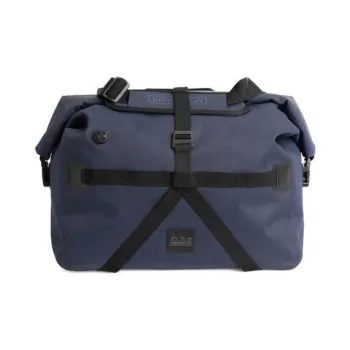 BROMPTON Polyester Shoulder Bag Large Size Unisex Marine Blue
