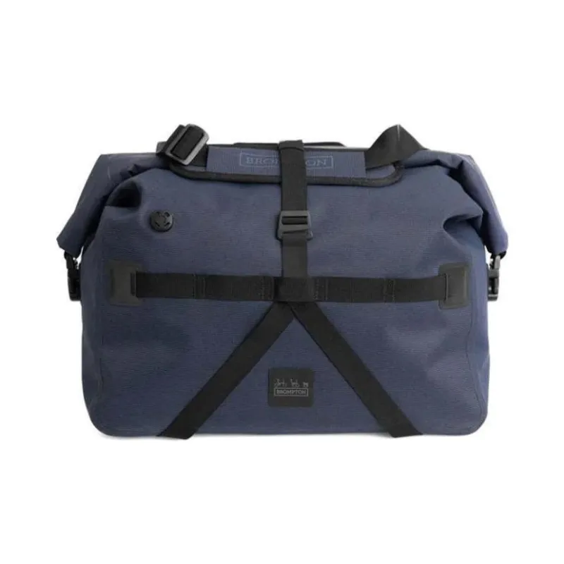BROMPTON Polyester Shoulder Bag Large Size Unisex Marine Blue-0