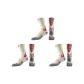3 Pack (Beige Red)