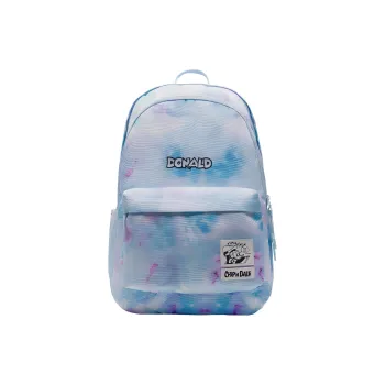LiNing Disney Disney Mickey Collaboration Fabric Backpack Regular Unisex Gradient Blue