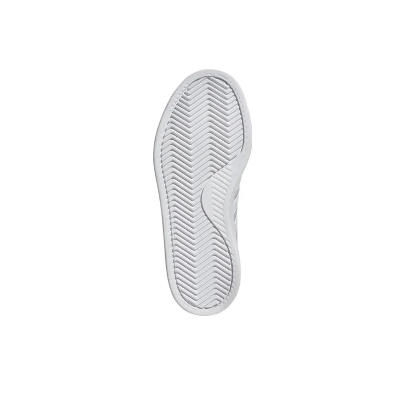 Adidas Grand Court Silver Dawn Cloud White Gold Metallic Women's-5