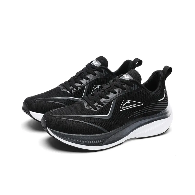 K bird Cushioned Wear Resistant Breathable Low Top Casual Sprint Running Shoes Men's-3