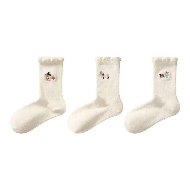 Mid Calf Socks Women's Combo Set-152