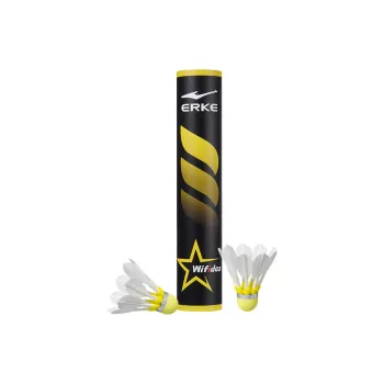 Erke Wireless Imagination 12 Pack Goose Feather Shuttlecocks