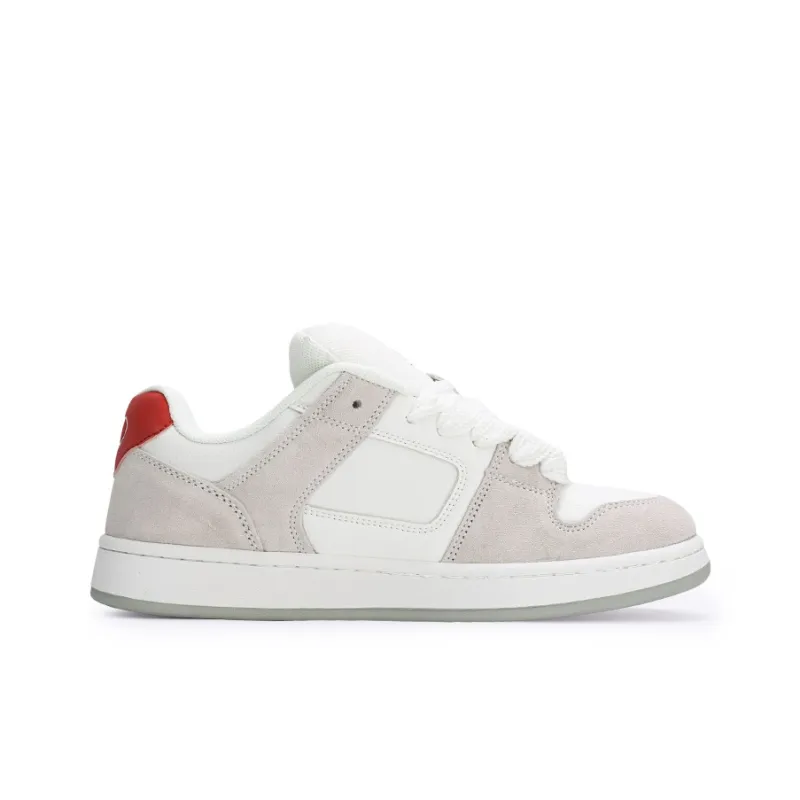 GLO BULL Skateboard Shoes Unisex Low Top Red-1