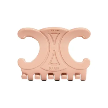 CELINE Triomphe Large Hair Claw In Acetate