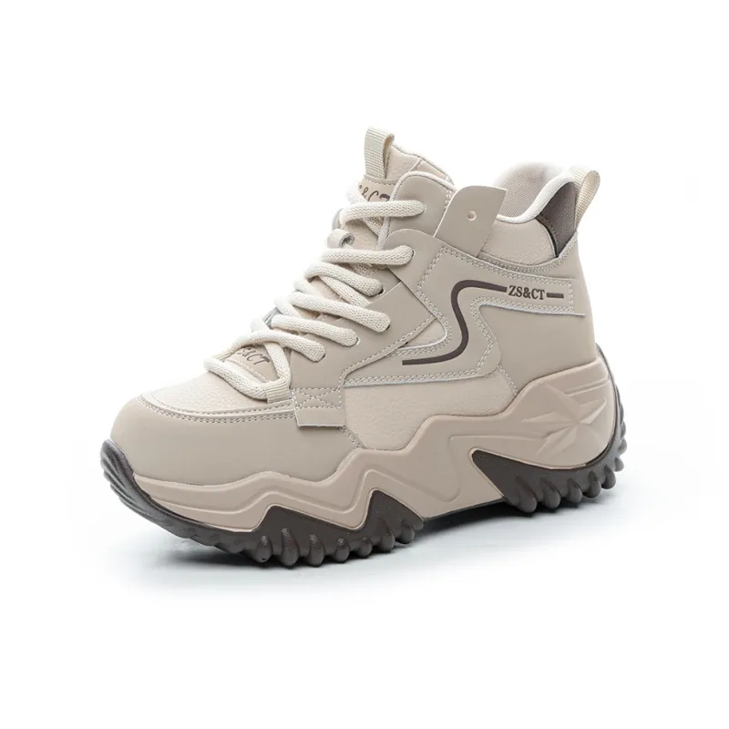 A Poinsettia Princess Lightweight Height Increasing Low-Top Chunky Sneakers Women's-8