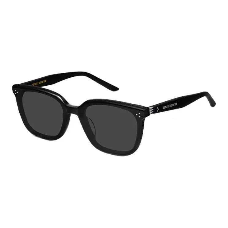 GENTLE MONSTER Irregular Shape Sunglasses Unisex Black-0