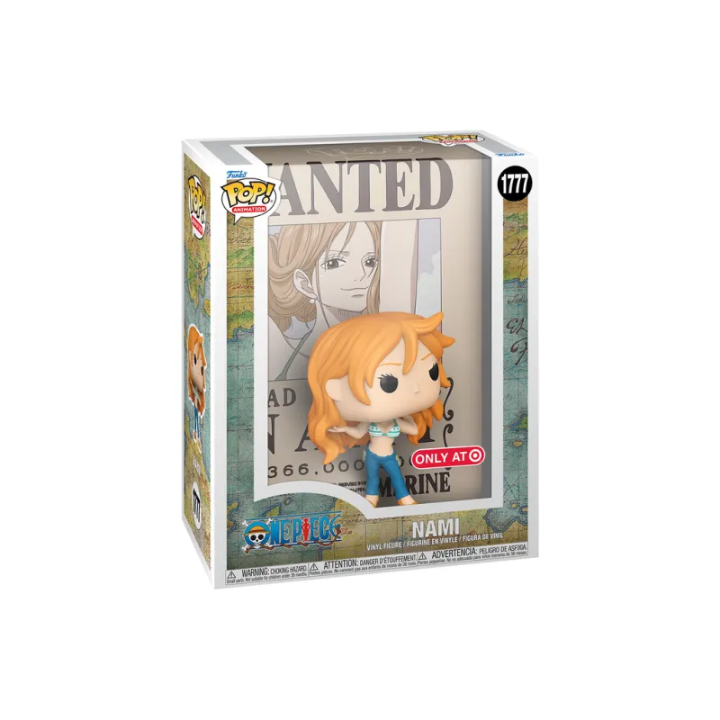 Funko One Piece Nami Wanted Poster Chibi Figures-1
