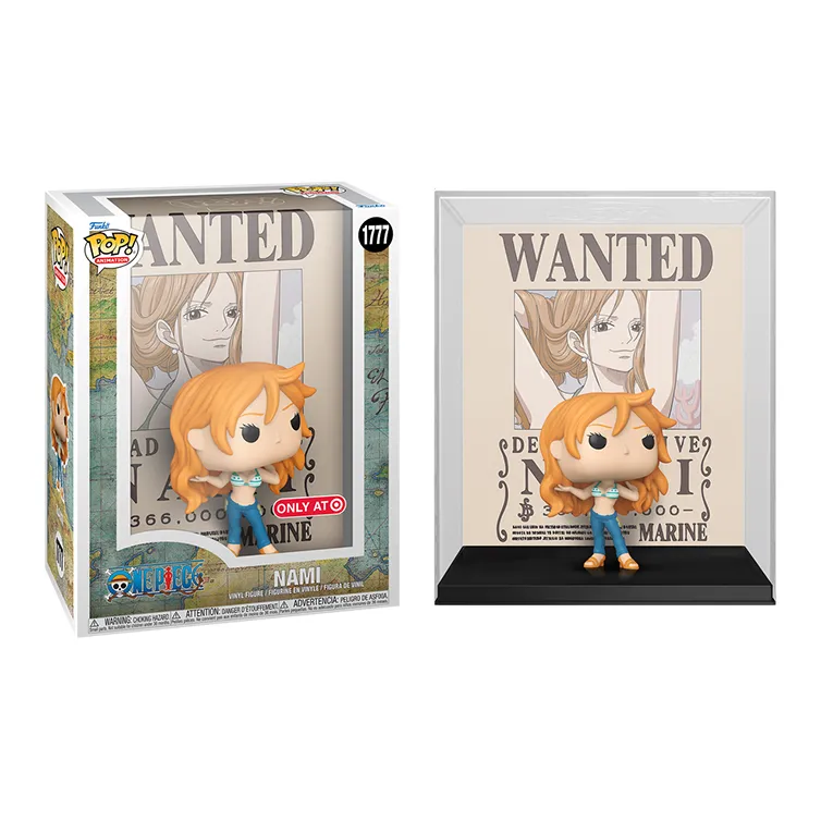 Funko One Piece Nami Wanted Poster Chibi Figures-2