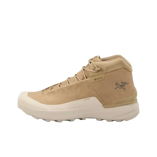 Arcteryx Kopec Anti Slip Wear Resistant Mid Top Hiking Shoes Men's Brown