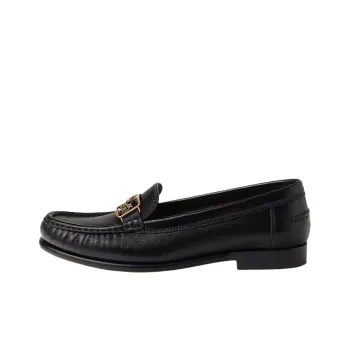 HERMES Kessie Loafers Women's Black