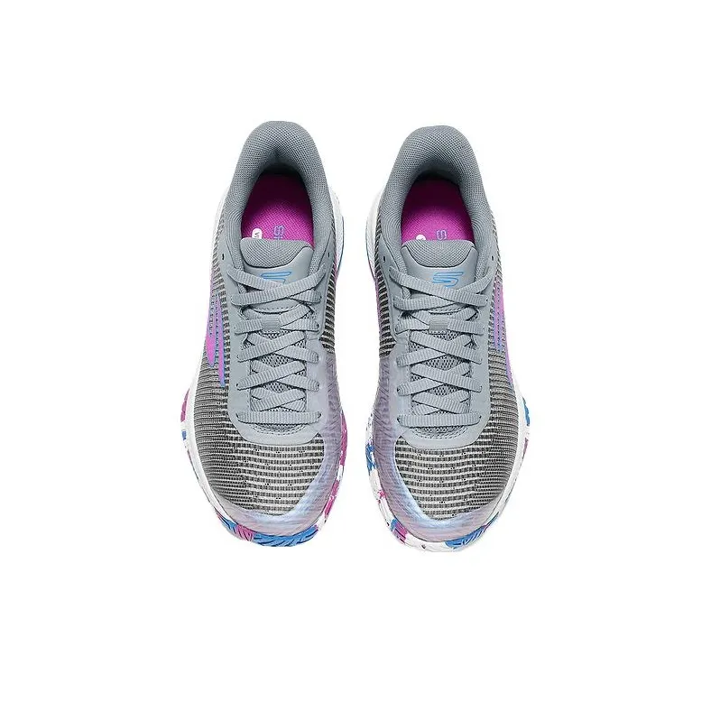 Skechers Abrasion Resistant Low Top Training Shoes Women's Gray-2