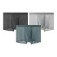 Combo 2: Black+Light Gray+Pea Green