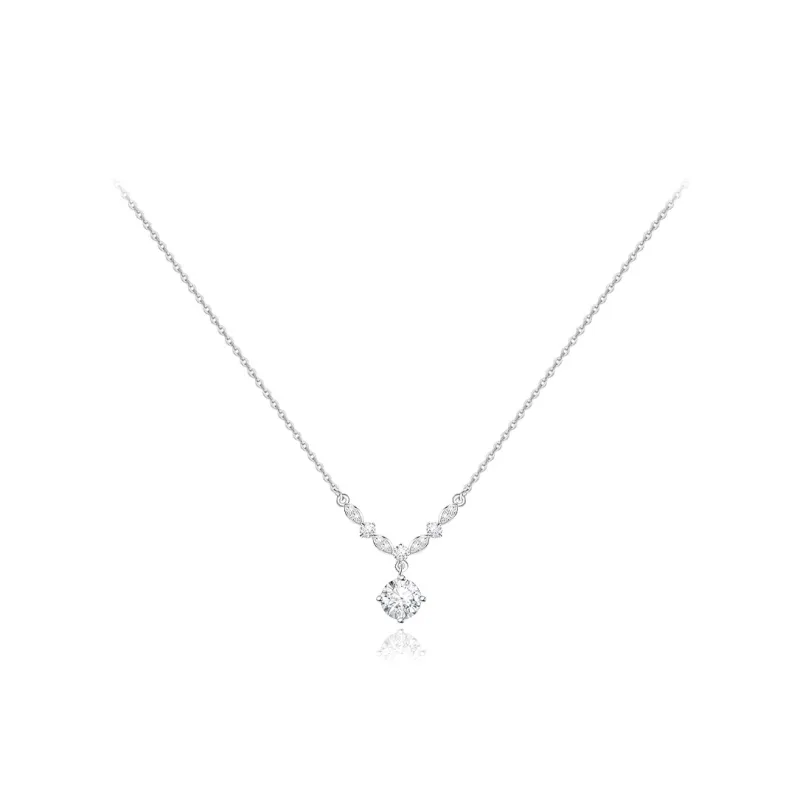 KUMET Sterling Silver Necklaces Women's Anniversary Love Confession Box-5