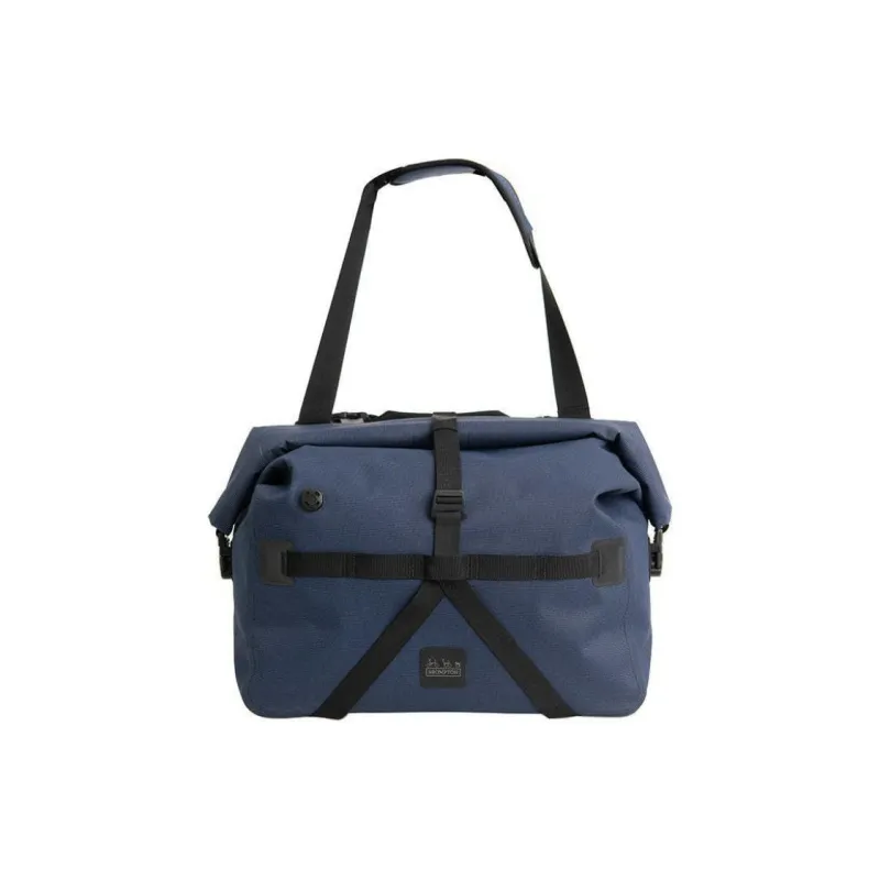 BROMPTON Polyester Shoulder Bag Large Size Unisex Marine Blue-1