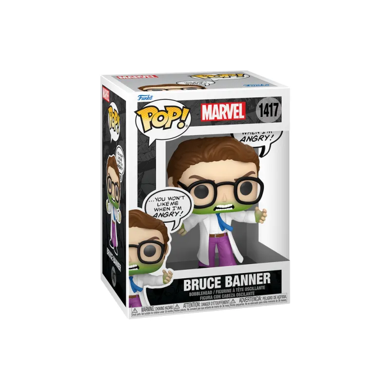 Funko Marvel Hulk Bruce Banner Chibi Figures-1