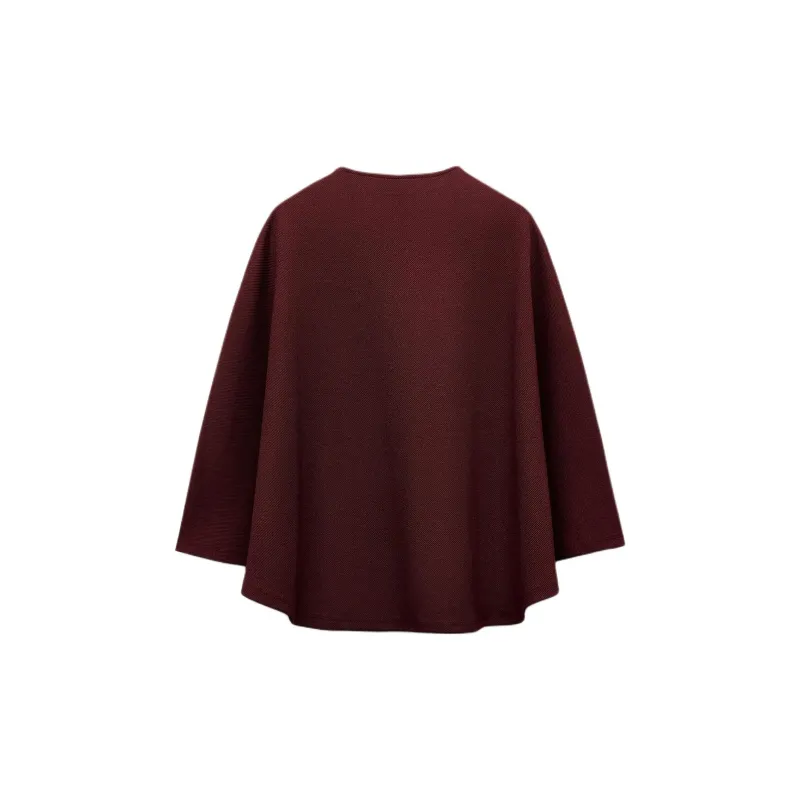 ZARA Jackets Coats Women's Burgundy Red-1