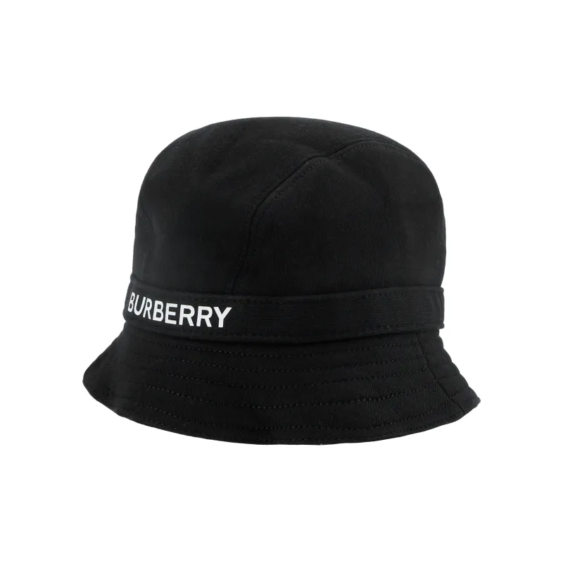 Burberry Logo Print Bucket Hat-1