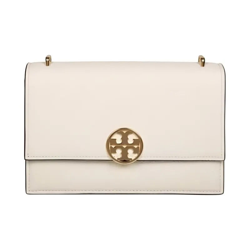 TORY BURCH Miller Suede Crossbody Bag Shoulder Bag Women's Light Cream-0