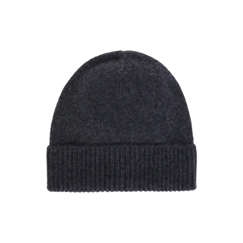 COS Cashmere Beanies Unisex Charcoal Black-2
