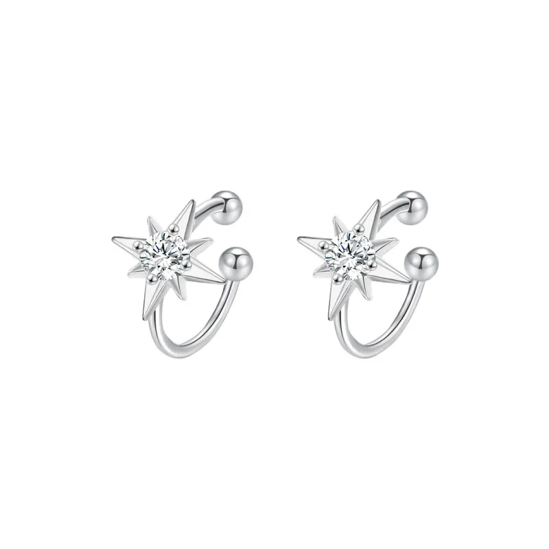 MONI JEWELLERY S925 Silver Clip On Earrings Women's-0