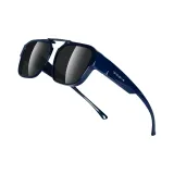 Dark Blue Frame with Gray Lens