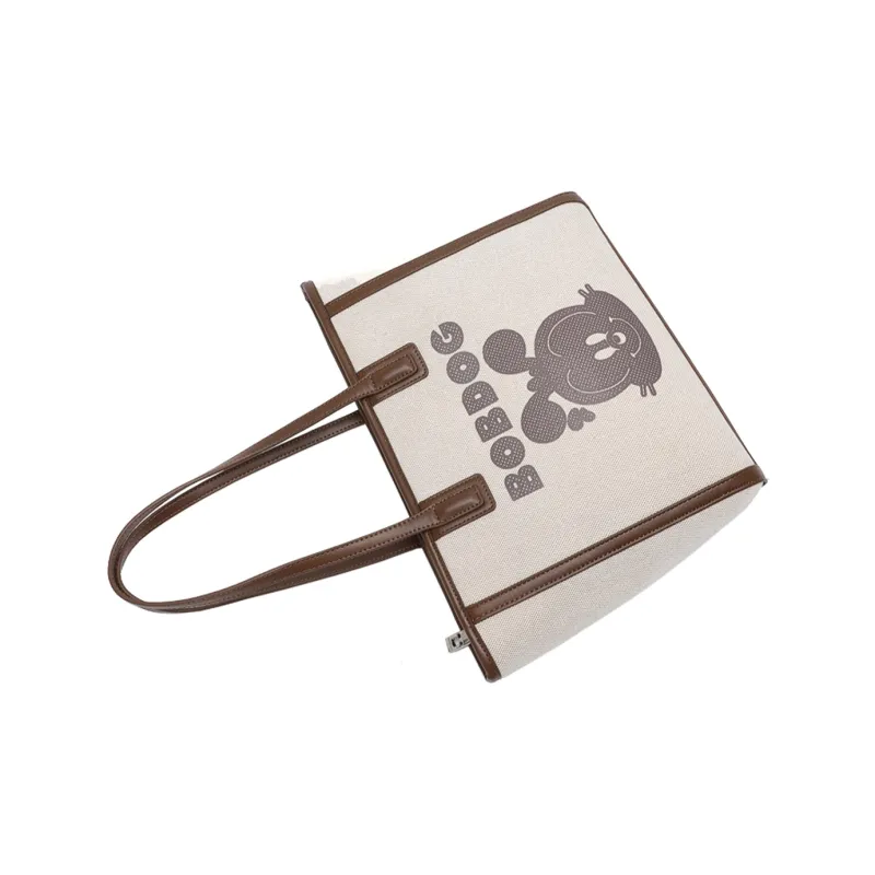 BOBDOG Canvas Canvas Bag Shoulder Bags Large Size Women's Brown-1