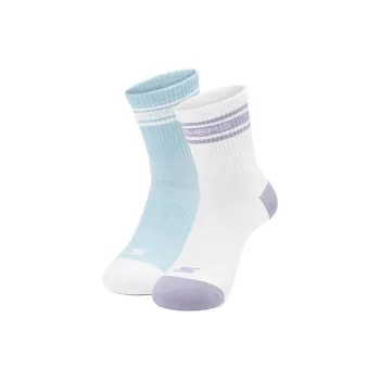 Skechers Comfort Sports Series Mid Calf Socks Women's 2 Pack