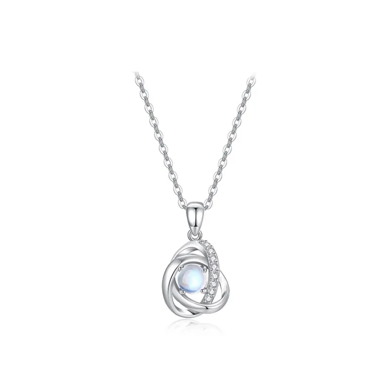 Brilliant Heart S925 Necklaces Women's-0