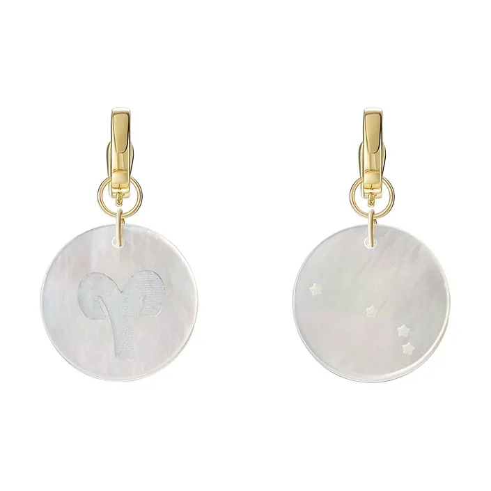 ANNAYA Mother Of Pearl Pendants Unisex-2