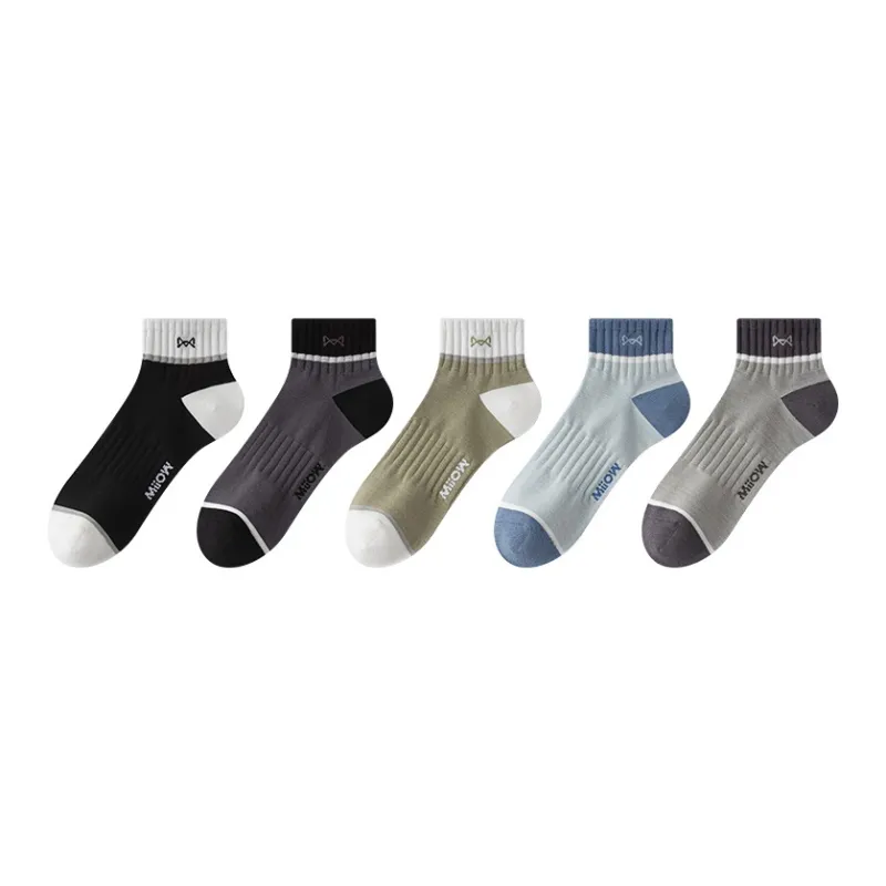 MIIOW Trend Party Series Ankle Socks Unisex 5 Pack-10