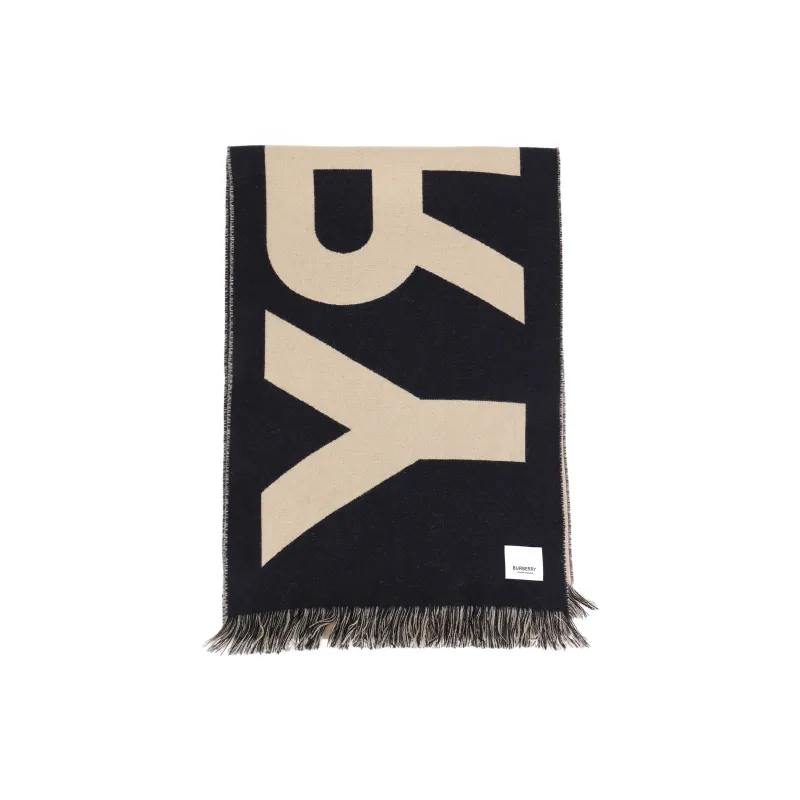 Burberry Wool Knit Scarves Unisex-1