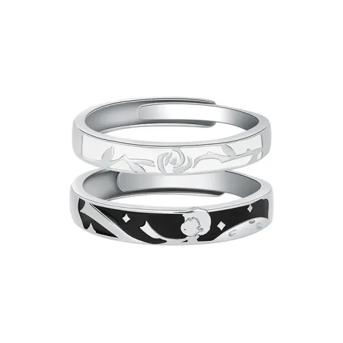 Lady Go Sterling Silver Rings Unisex