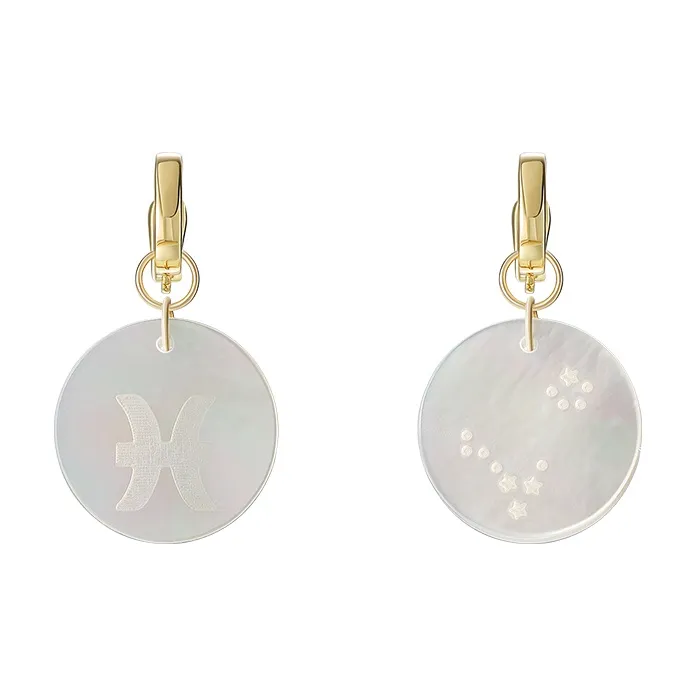 ANNAYA Mother Of Pearl Pendants Unisex-1