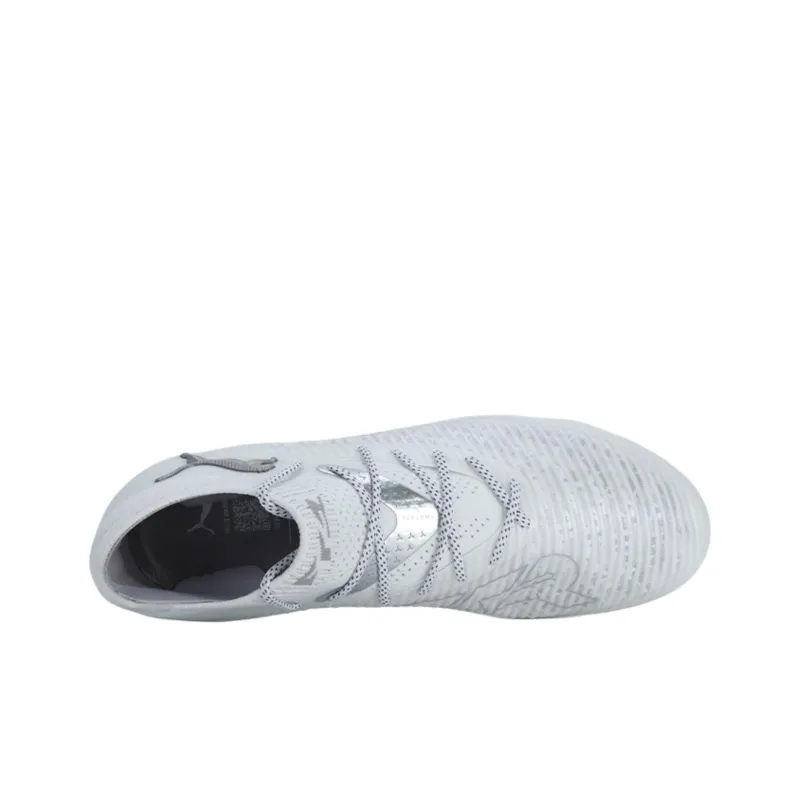 PUMA FUTURE 8 MG Rubber Short Studs Anti Slip Wear Resistant Soccer Shoes Men's White-2