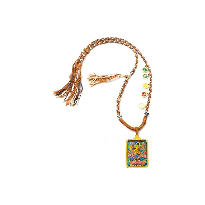 Jade Linmen Alloy Necklaces Unisex-24