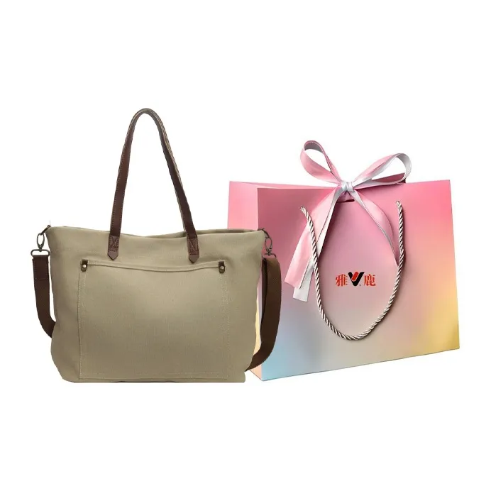 Yalu Canvas Bag, Tote Bag, Shoulder Bag Regular Women's Multicolor-20