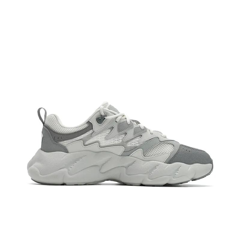FILA Fern2 Cushioning Wear-Resistant Low-Top Casual Shoes Men's Gray-1