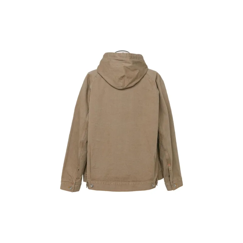Sacai Zipped Denim Hoodie-1