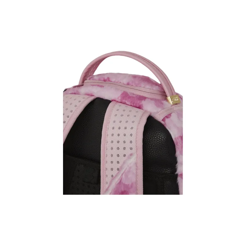 SPRAYGROUND Artificial Leather Backpack Unisex Pink-6