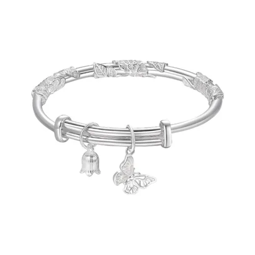 CHAOHONGJI 990 Silver Sterling Silver Bracelets Women's